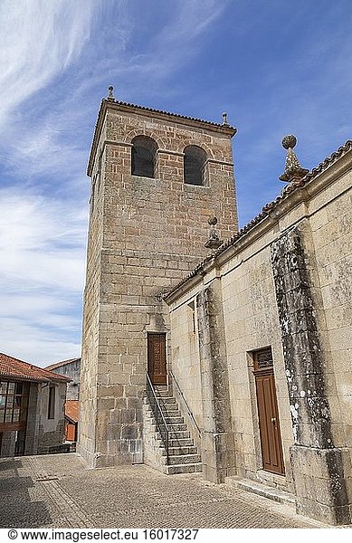 Romanische Kirche von San Pedro  Provinz Ourense  Allariz  Galicien  Spanien.