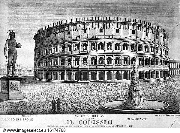 Rome  Colosseum  Reconstruction