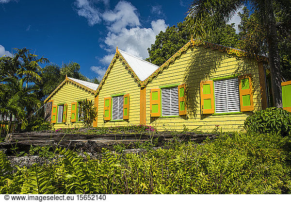 Romney Manor in St. Kitts and Nevis  Caribbean
