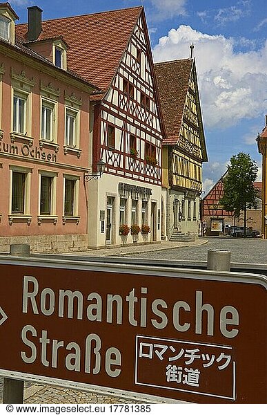 Rottingen  Romantic Road (Romantic Road)  Franconia  Röttingen
