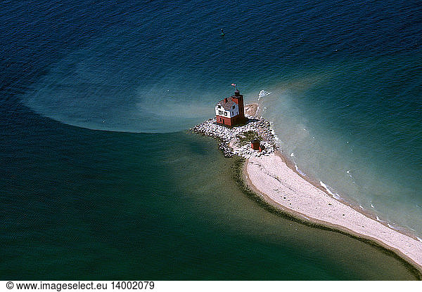 Round Island Lighthouse  MI