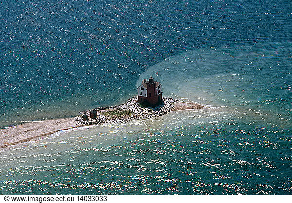 Round Island Lighthouse  MI