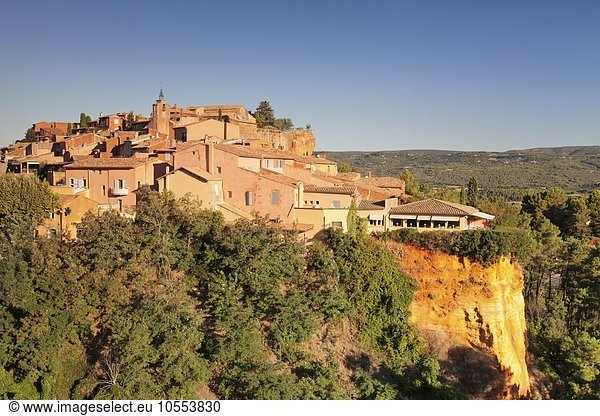 Roussillon  Provence  Provence-Alpes-Cote d'Azur  Südfrankreich  Frankreich  Europa