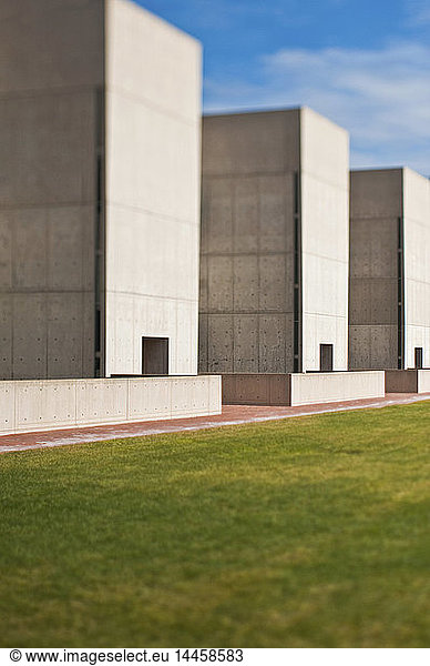 Row of Modern Buildings