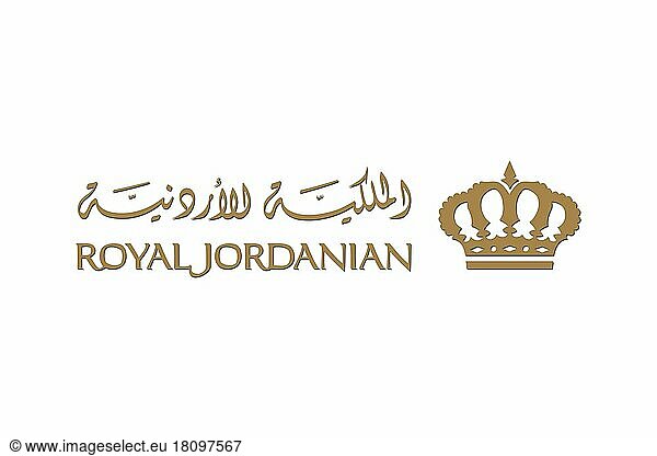 Royal Jordanian  Logo  Weißer Hintergrund