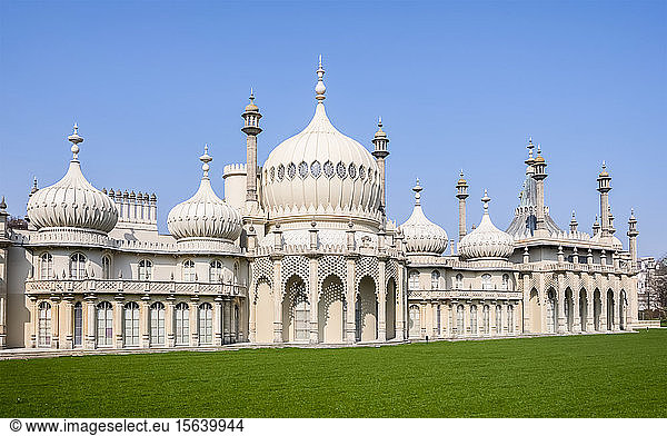 Royal Pavilion; Brighton  East Sussex  England