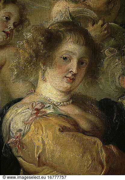 Rubens  Peter Paul 1577–1640.“The Pleasure Garden   1632/34.Detail.Oil on canvas  198 × 283cm.Inv. Nr. 1690Madrid  Museo del Prado.
