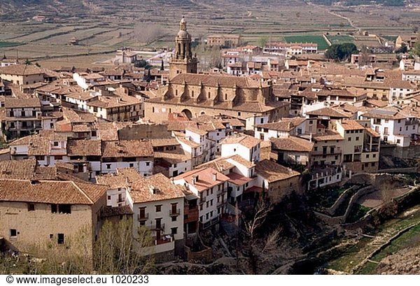 Rubielos de Mora. Provinz Teruel  Aragon  Spanien