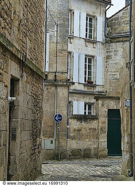 Rue des trois fours  Angouleme  Departement Charente  Nouvelle-Aquitaine  Frankreich.