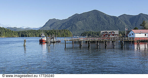 Ruhige Szene am Wasser in Tofino  Vancouver Island; Tofino  British Columbia  Kanada