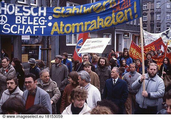 Ruhrgebiet. Friedensbewegung 1980er Jahre