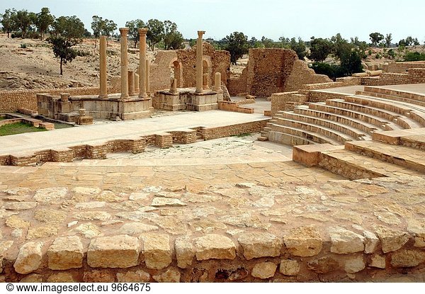 Ruine, antik, römisch, Sbeitla, Tunesien