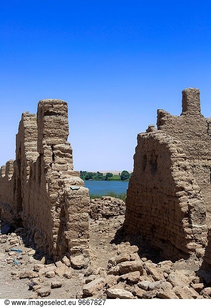 Ruine, Festung, Ottomane, Sudan
