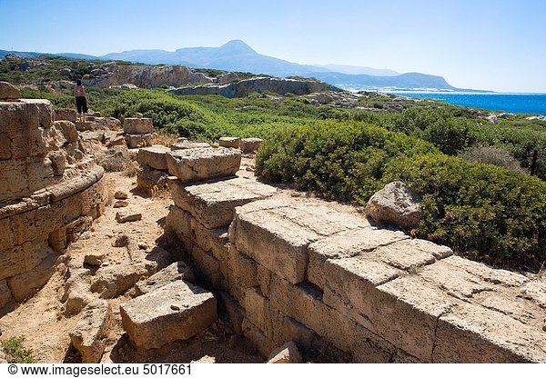 Ruine  antik  Griechenland