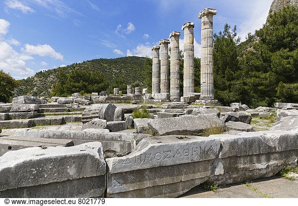 Ruine des Athena-Tempels