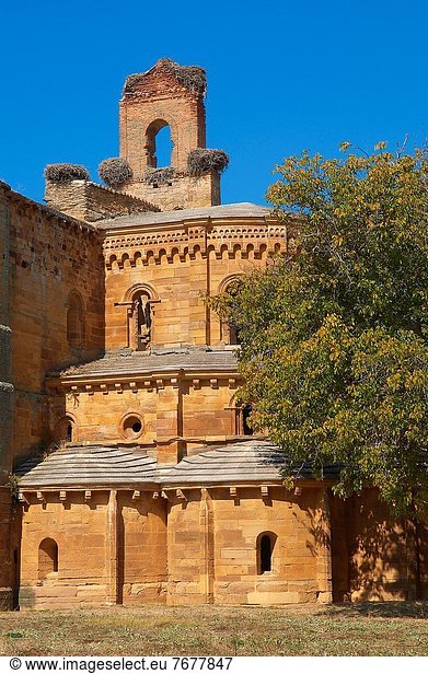 Ruine  Kastilien-Leon  Jahrhundert  Kloster  Spanien