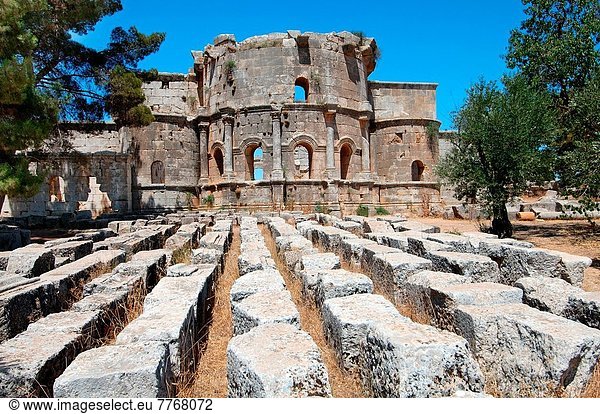 Ruine  Kirche  Heiligtum  Syrien