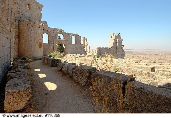 Ruine  Kirche  Heiligtum  Syrien