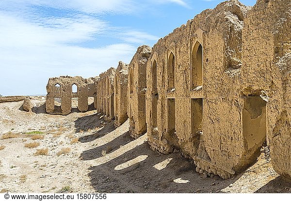 Ruinen der Burg Qatruyeh  Provinz Fars  Iran  Asien