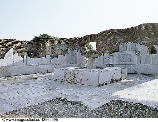 Ruinen der römischen Stadt Ostia  Italien. Künstler: Werner Forman