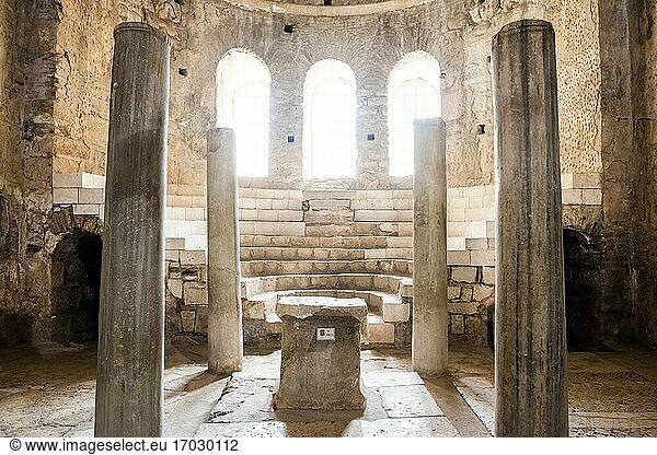Ruinen der St.-Nikolaus-Kirche  Myra  Demre  Provinz Antalya  Lykien  Anatolien  Mittelmeerküste  Türkei