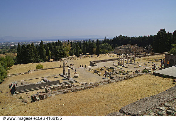Ruinen des Asklepieion,  Kos,  Dodekanes,  Griechenland