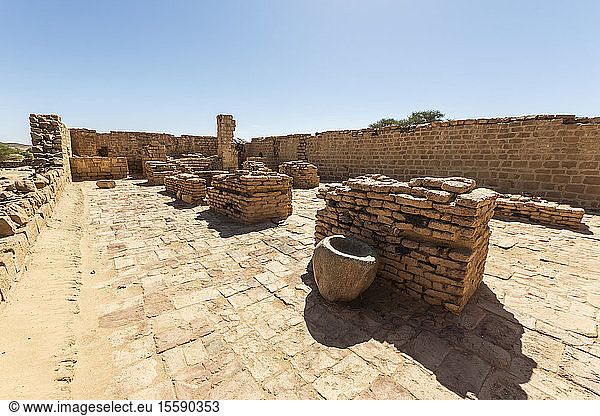 Ruinen des mittelalterlichen christlichen Klosters  Al Ghazali; Sudan