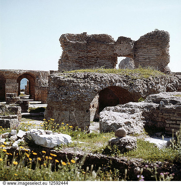 Ruinen des römischen Karthago.