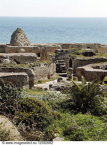 Ruinen des römischen Karthago.