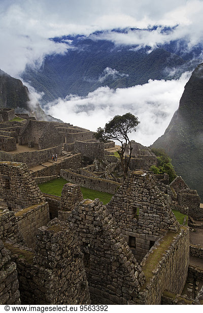 Ruinenstadt Machu Picchu Peru