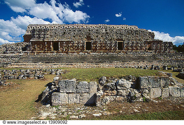 Ruins at Uxmal  Mexico