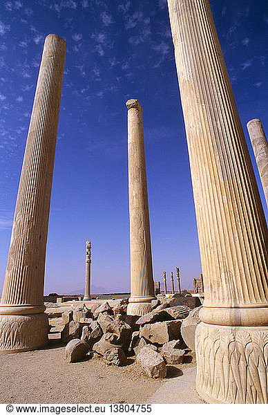 Ruins of Persepolis Takht E-Jamshid  central Iran