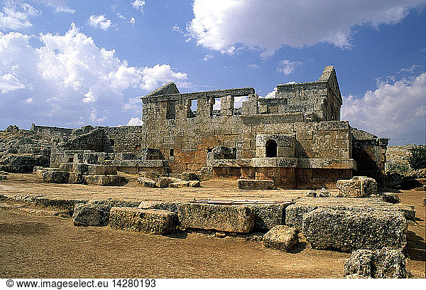 Ruins of Serjilla  Jebel Riha  Syria