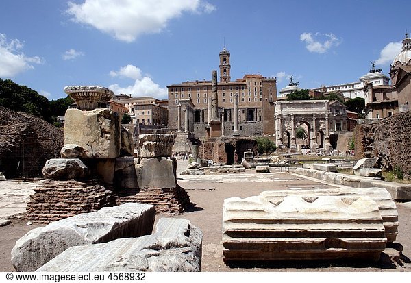 Ruins of the Forum Rome