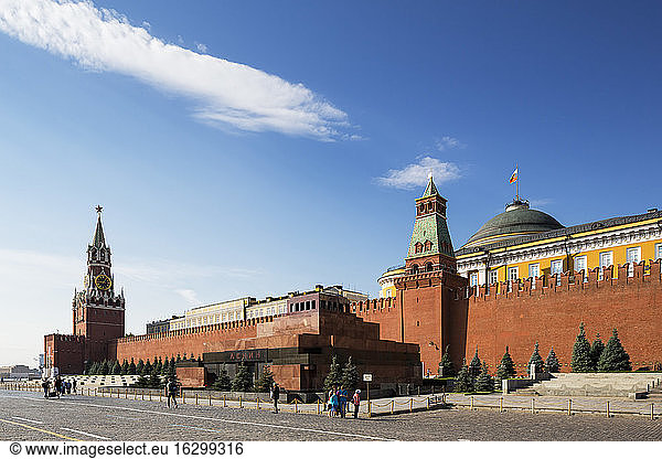 Russia  Moscow  Red Square with buildings