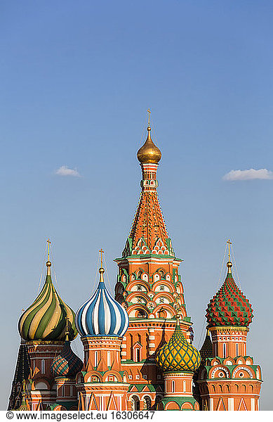 Russia  Moscow  Saint Basil's Cathedral