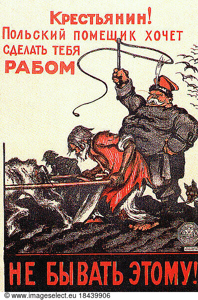 Polish propaganda poster pictures - 305 stock photos and images