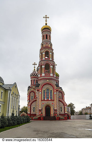 Russia  Tambov Oblast  Tambov  Facade of Ascension Monastery