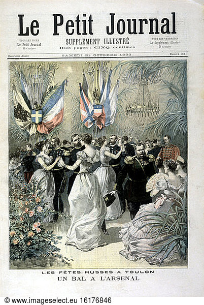 Russian Celebration / Toulon / 1893