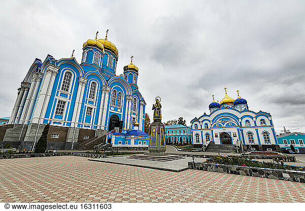 Russland  Gebiet Lipezk  Zadonsk  Zadonskiy Nativity Virgin Monastery