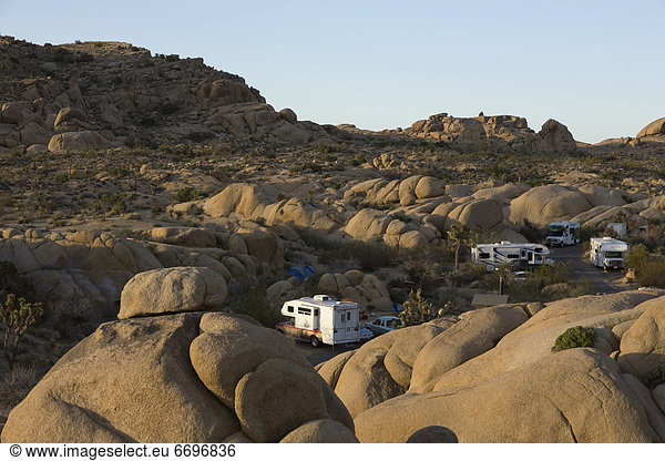 RV Camping In The High Desert