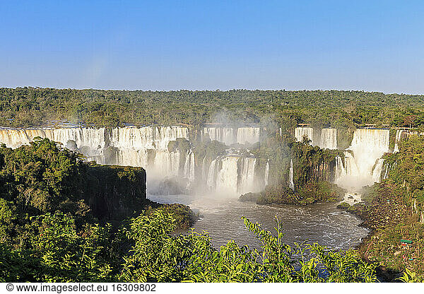Südamerika  Brasilien  Parana  Iguazu-Nationalpark  Iguazu-Fälle