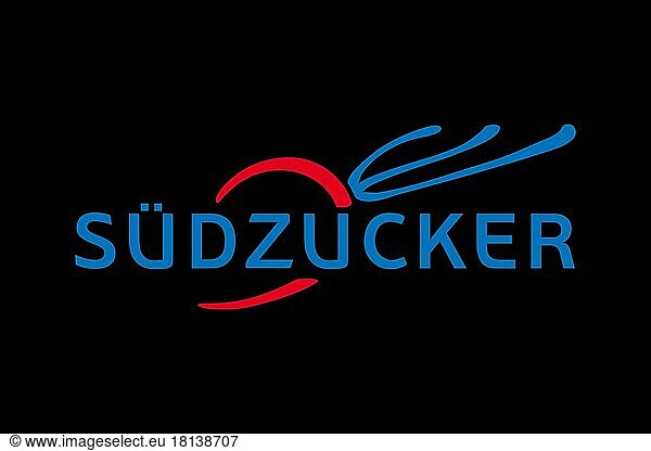 Südzucker  Logo  Black background