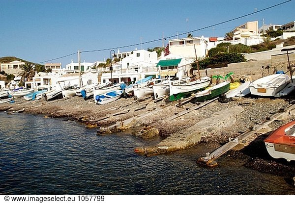 SA Mesquida Strand. Maó. Baleareninsel Menorca. Spanien
