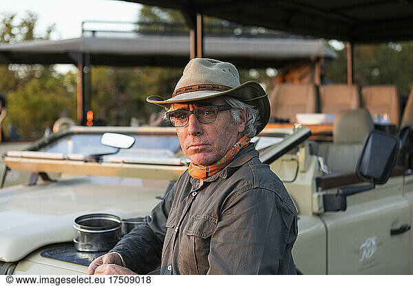 safari guide  Okavango Delta  Botswana