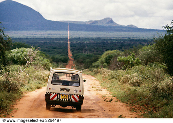 Safari Tsawo West-Nationalpark Taita Hills Kenia.
