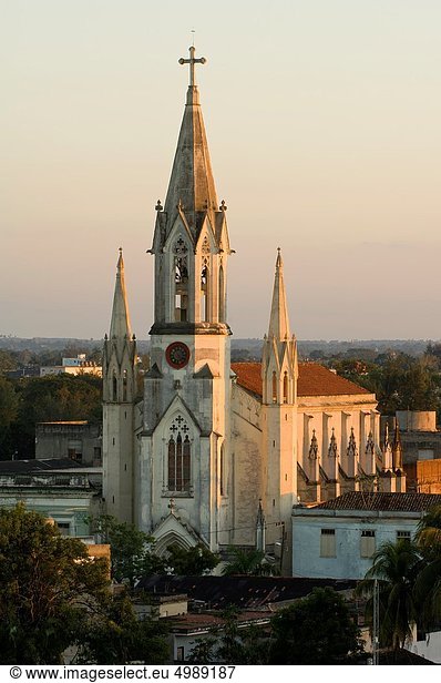 Sagrada Corazon Iglesia  Plaza de la Juventud  Camaguey  Cuba  Unesco World Heritage Site