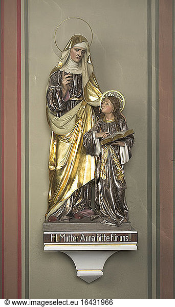 Saint Anna with the Virgin Mary