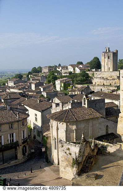 Saint Emilion  Gironde  Frankreich  Europa