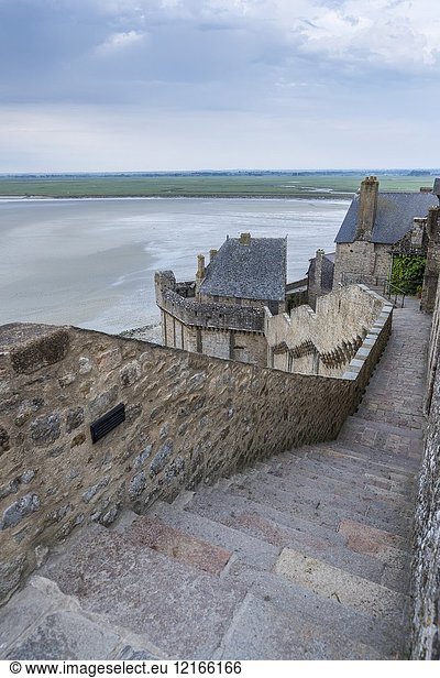 Saint Michael's Mount  Normandy  France  Europe.